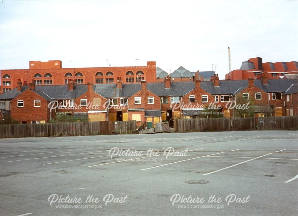 Rear of Houses on Markham Road, Chesterfield, late 1990s