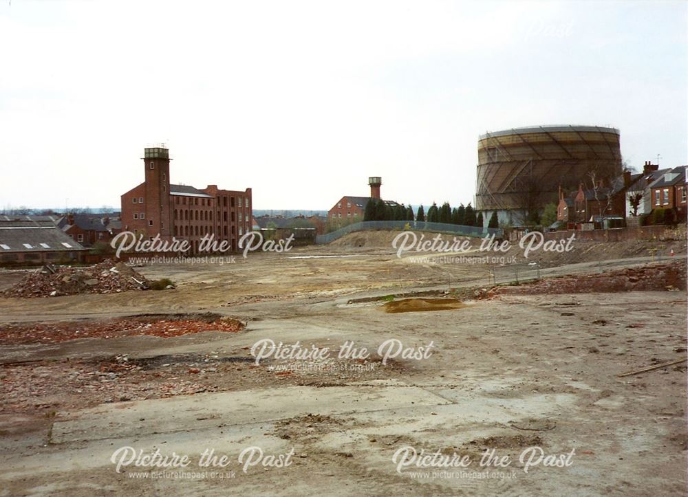 Waste Ground for Development off Foljambe Road, Chesterfield, late 1990s