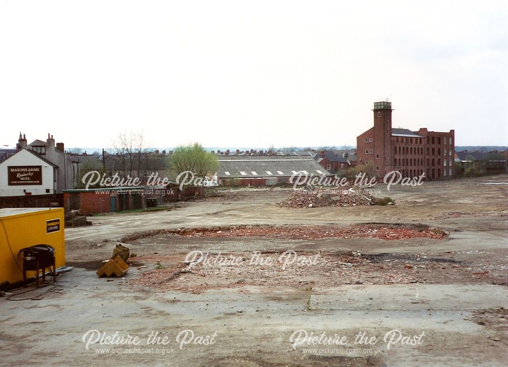 Waste Ground for Development off Foljambe Road, Chesterfield, late 1990s