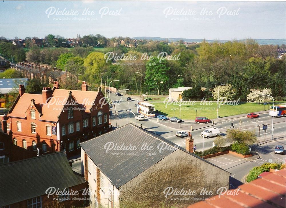 Queens Park Hotel and Ragged School, Park Road/Markham Road, Chesterfield, late 1990s