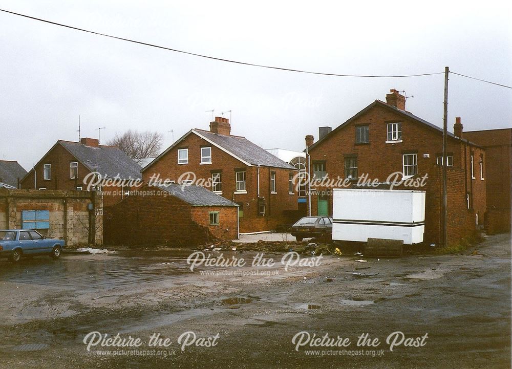 Rear of Houses Opposite Queens Park Sports Centre, Boythorpe Road, Chesterfield, 1995