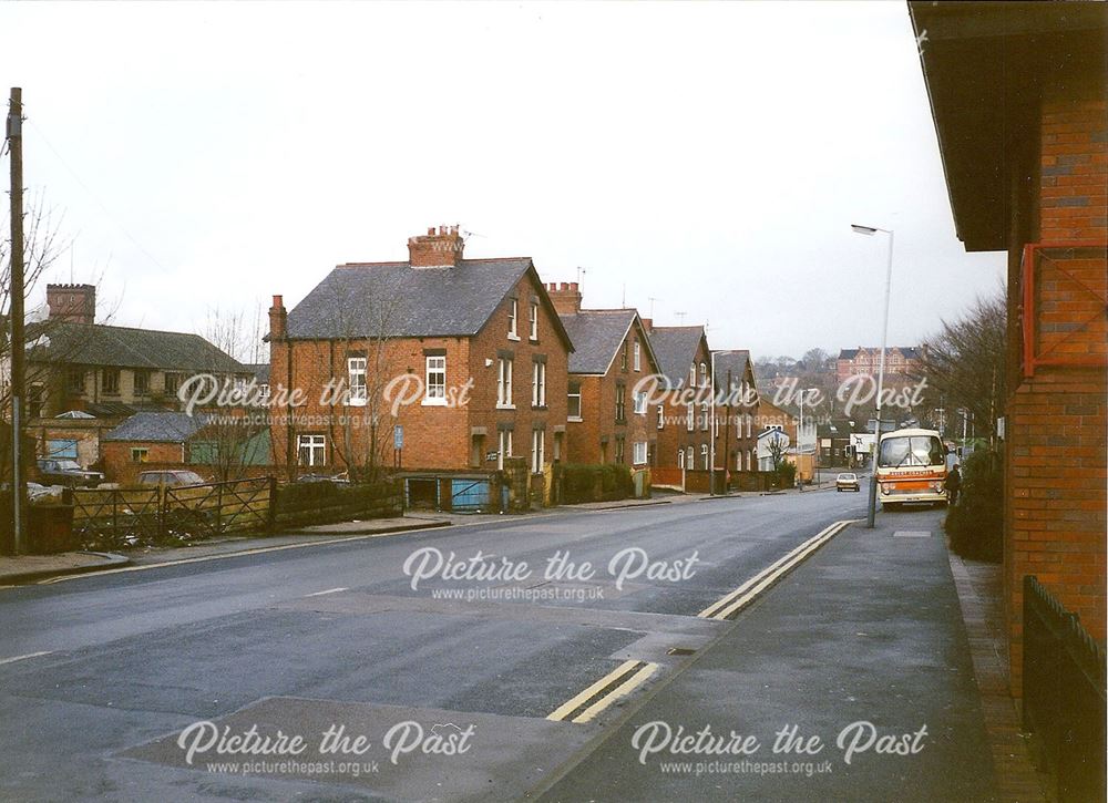 Houses and Co-op Buildings, Later Demolished, Boythorpe Road, Chesterfield, 1995