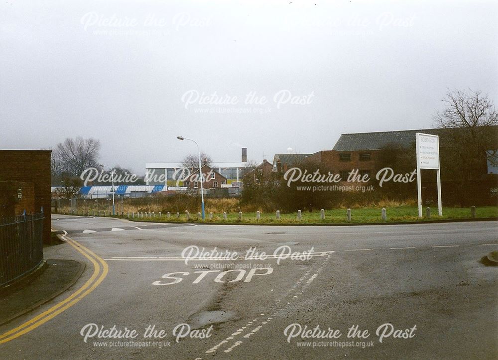 Road Junction on Dock Walk, Chesterfield, 1995