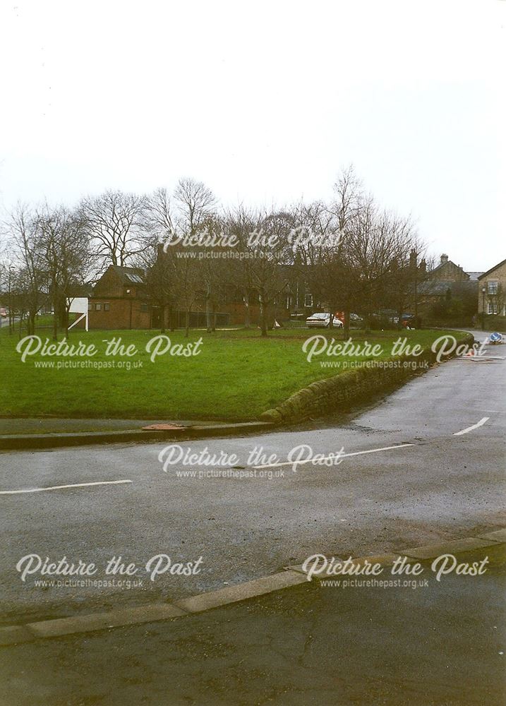 Village Green and Rear of Swanwick Memorial Hall, Old Whittington, 1995