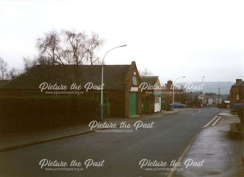 Down Stone Lane, Across High Street to Wellington Street, New Whittington, 1995