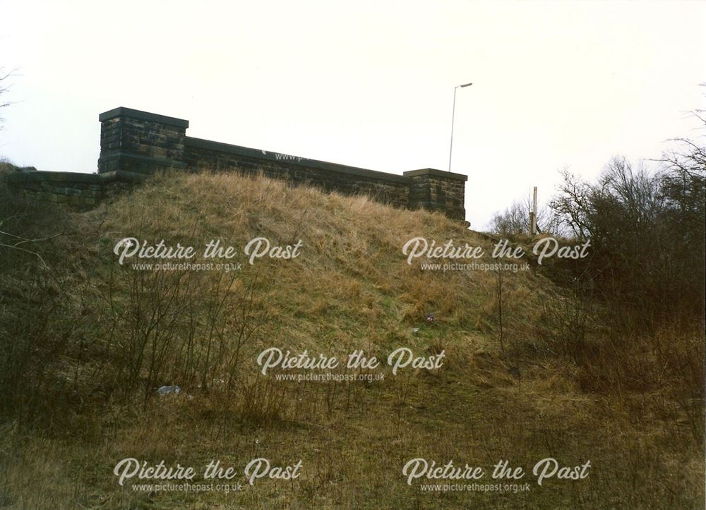 Road Bridge Over Sheepbridge Works Railway, Sheffield Road, Old Whittington, 1994