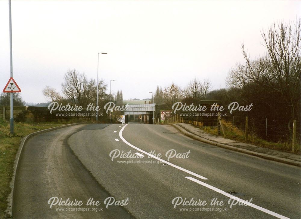 Bridge Over Sheepbridge Works Railway, Sheffield Road, Old Whittington, 1994