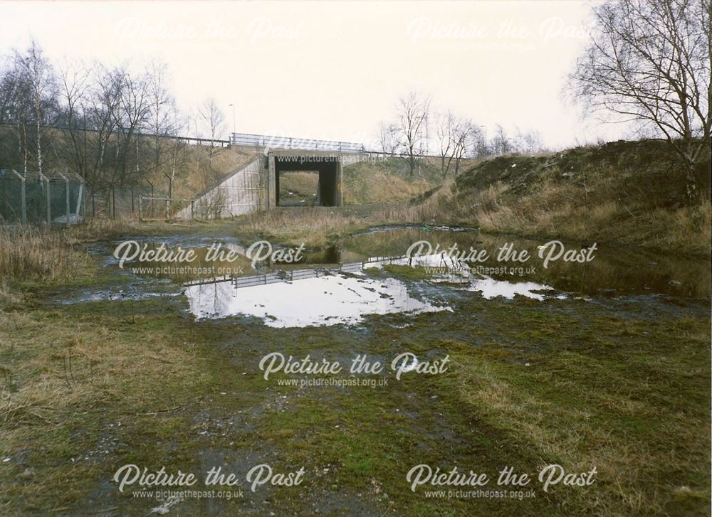 Underpass for Dronfield Bypass (A61), nr Foxwood Industrial Park,  Chesterfield, 1994