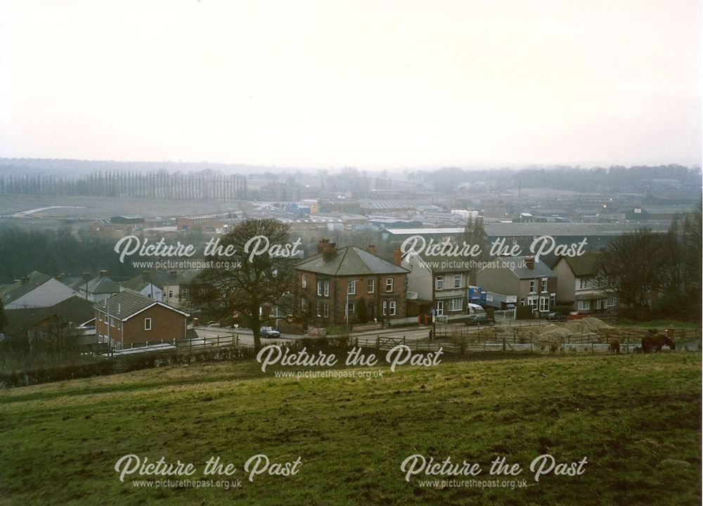 Across Broomhill Road, Old Whittington, Towards Sheepbridge, 1994