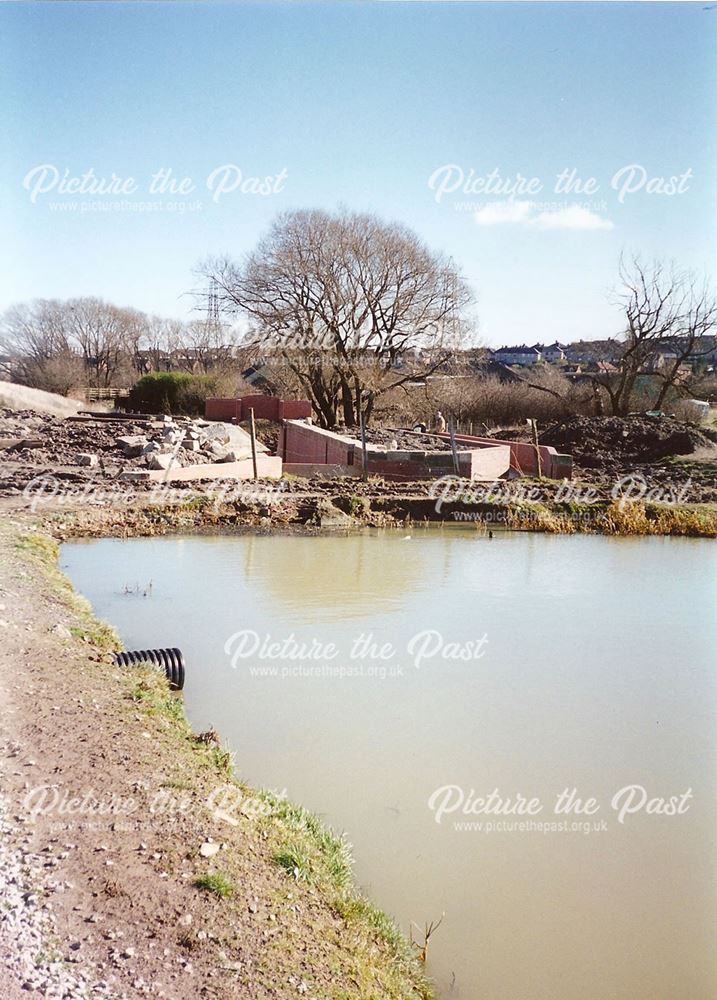 Renovation of Dixon's Lock, Chesterfield Canal, nr Brimington, 1995