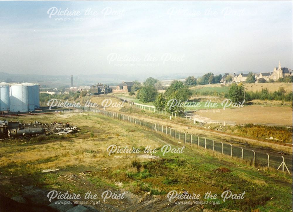 Across Staveley Chemicals towards Barrow Hill, 1994