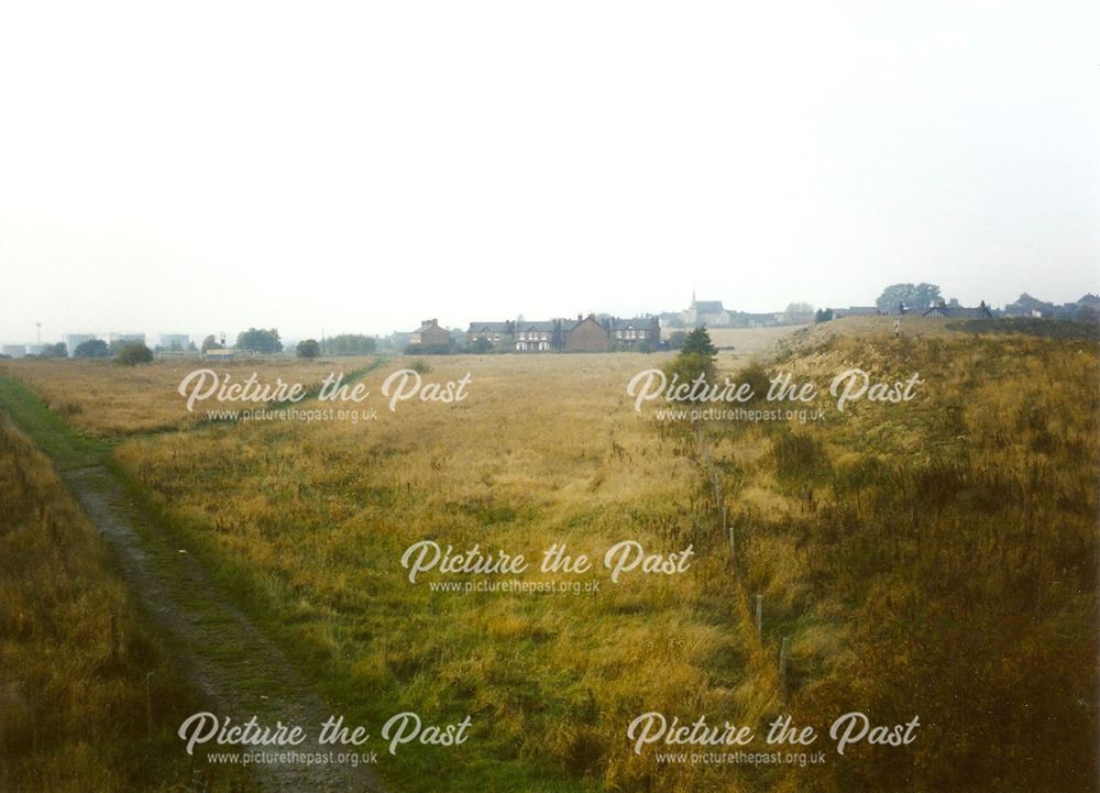 Across to Devonshire Cottages and Villas (Now Demolished), Barrow Hill, 1994