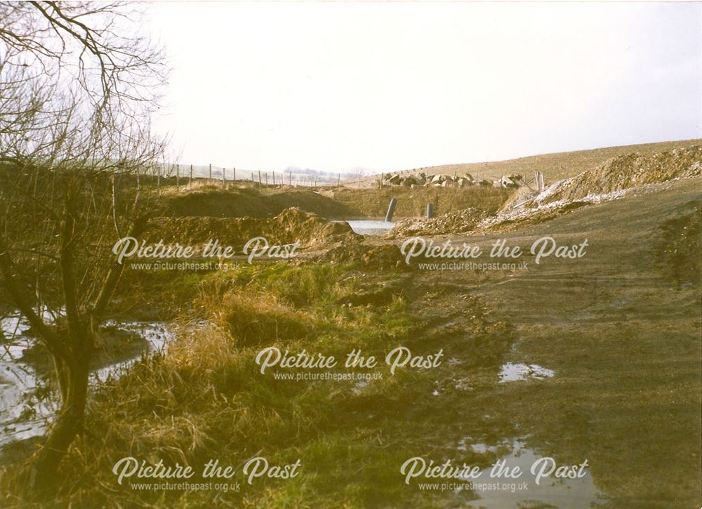 Site of Dixon's Lock Before Renovation, Chesterfield Canal, Hollingwood, 1994