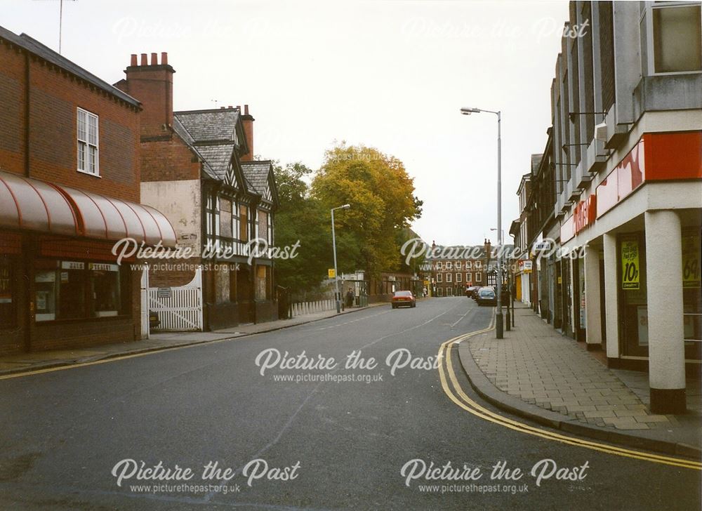 East Along Vicar Lane (Redeveloped 2000), Chesterfield, 1994