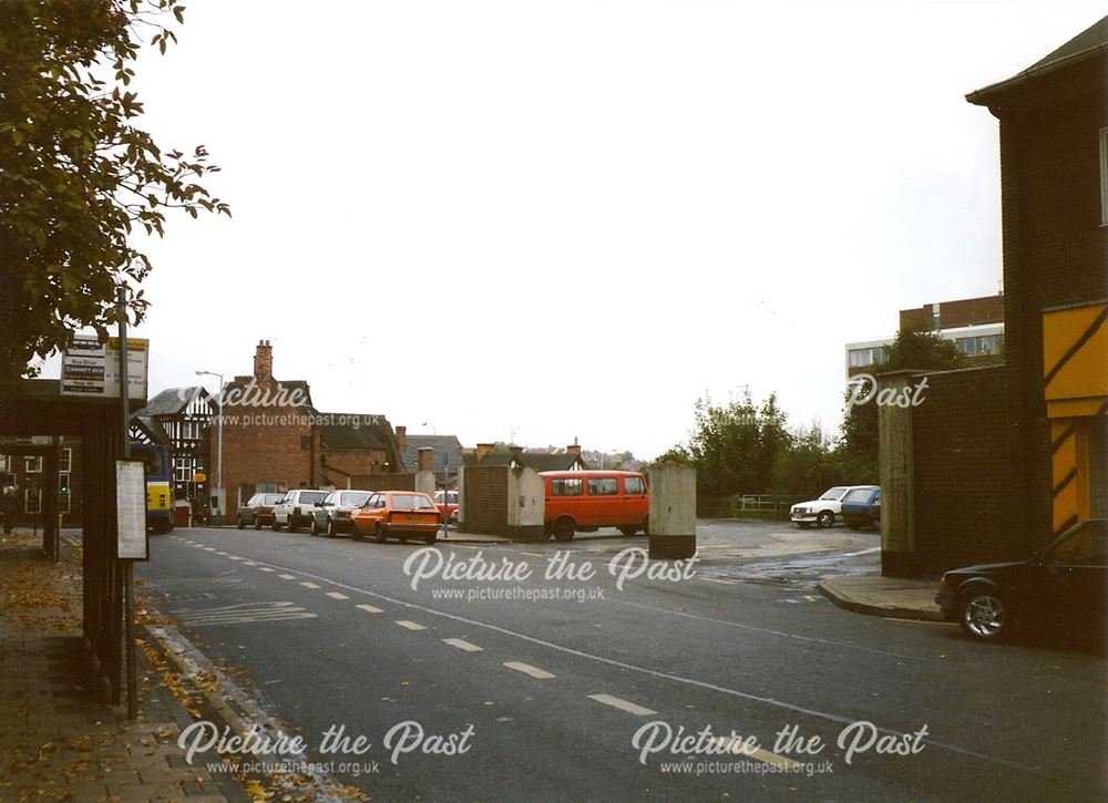 Bus Stops and Shelters, Vicar Lane (before Redevelopment), Chesterfield, 1994