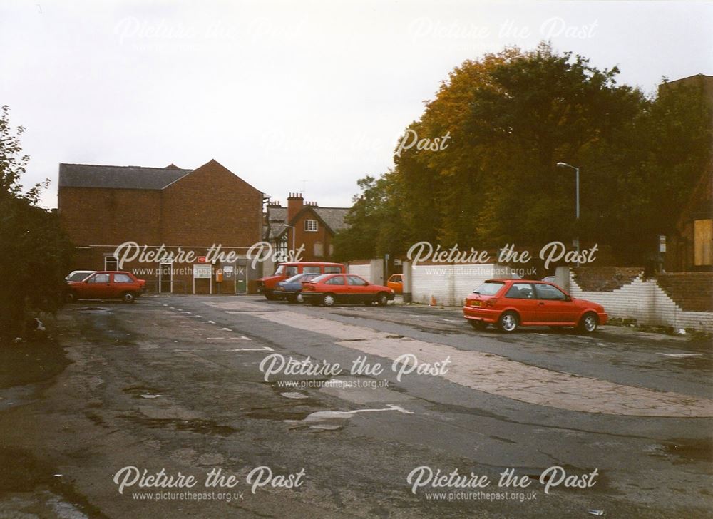Car Parking Area off Vicar Lane (before Redevelopment), Chesterfield, 1994