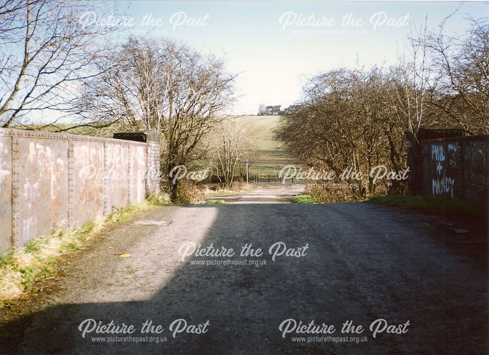 Old Railway Bridge on Newbridge Lane, Old Whittington, 1994