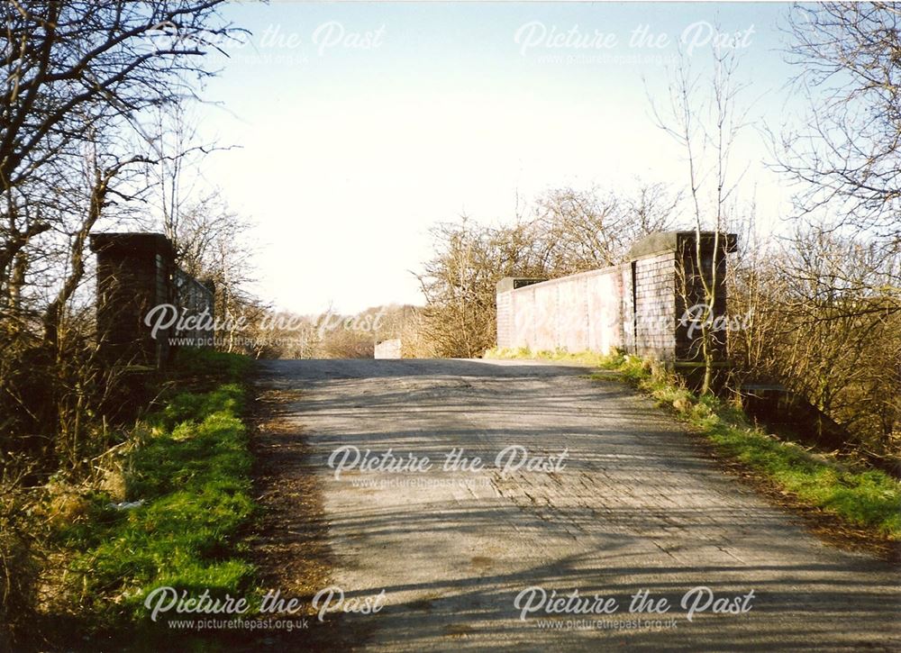 Bridge Over Old GCR Railway, Newbridge Lane, Old Whittington, 1994