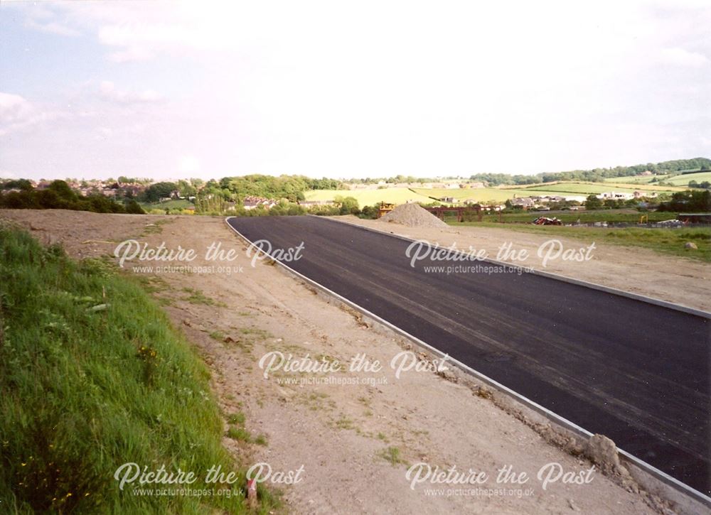 Whitting Valley Road, Newly Surfaced, Old Whittington, 1995