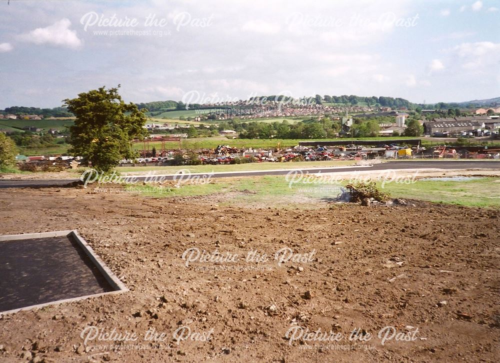 Wasteground Overlooking Whitting Valley Road, Old Whittington, 1995