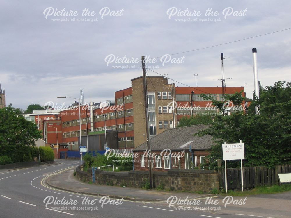 Old Trebor Sweet Factory and A.E. Parsons Electrical, Brimington Road, Chesterfield 1995