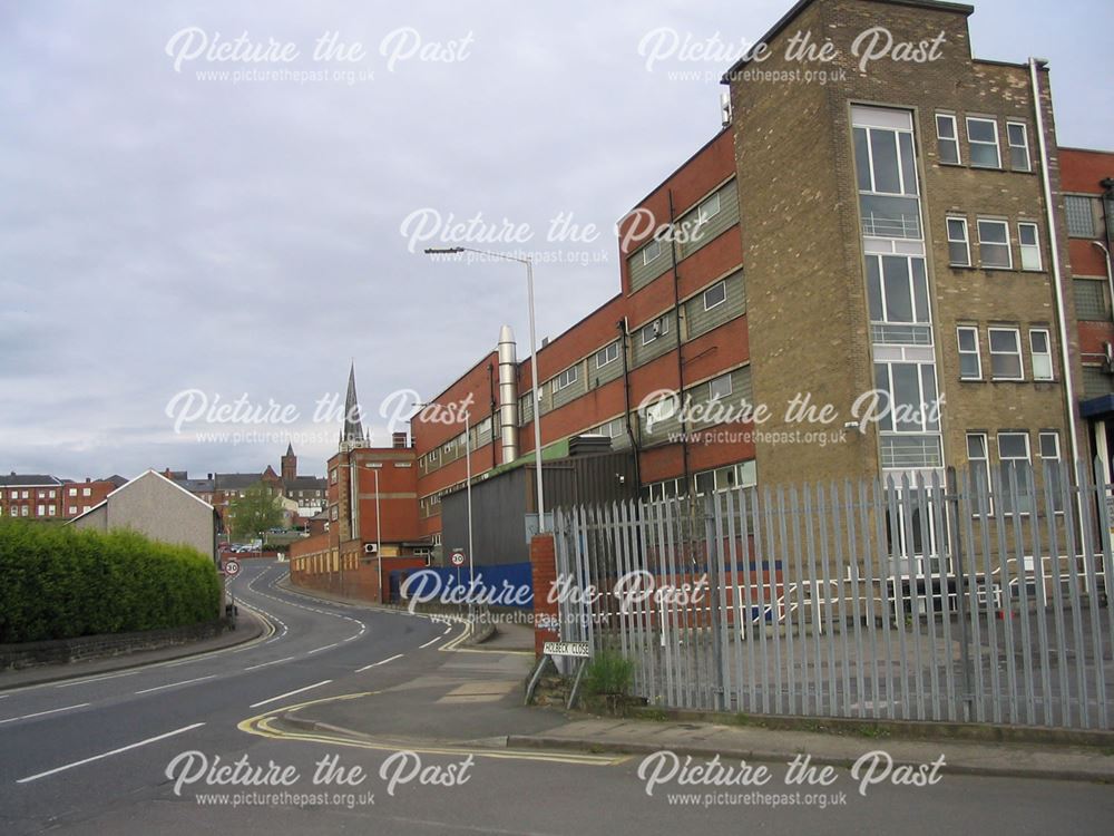 Old Trebor Sweet Factory, Brimington Road, Chesterfield, 1995