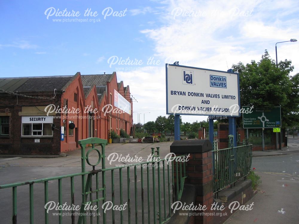 Bryan Donkin's Engineering Works Buildings, Derby Road, Chesterfield, 1995