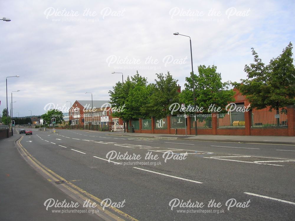 St. John Ambulance Centre and Brian Donkin Engineering, Derby Road, Chesterfield, 1995