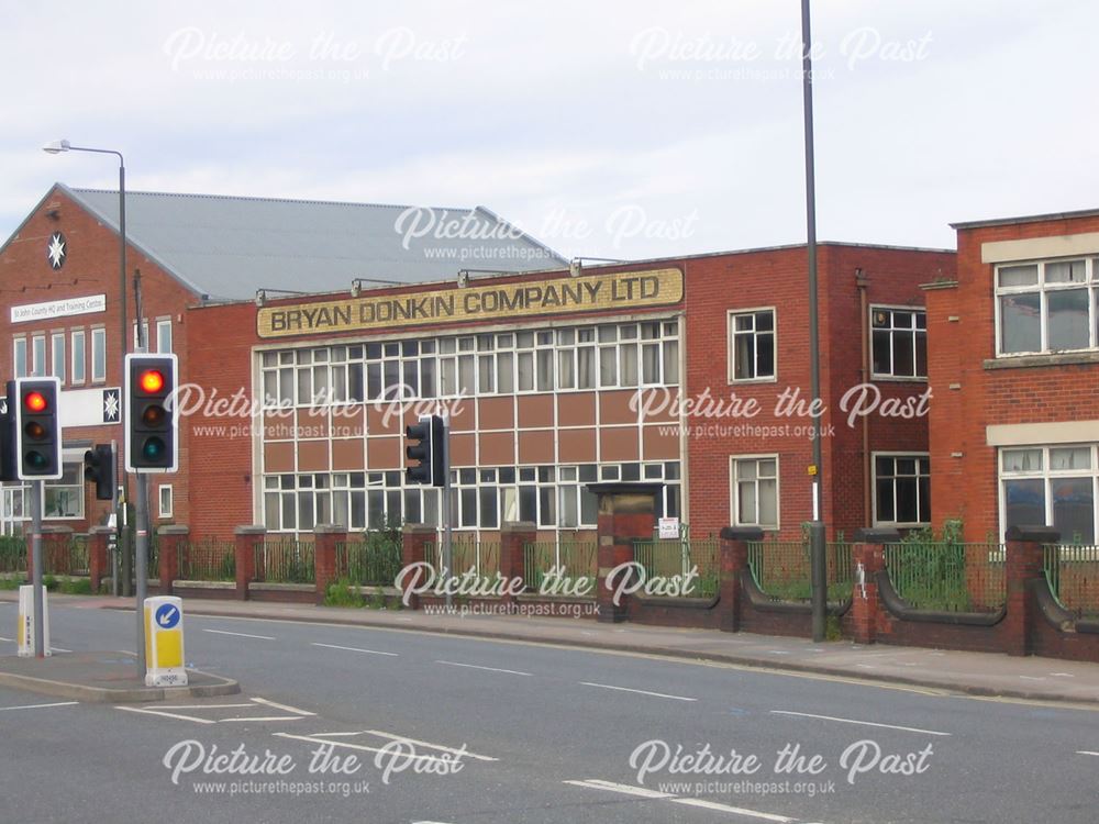 St. John Ambulance Centre and Brian Donkin Engineering, Derby Road, Chesterfield, 1995