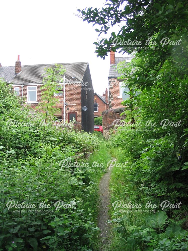 Path Through Fox's Place, between Old Road and Chatsworth Road, Brampton, 1995