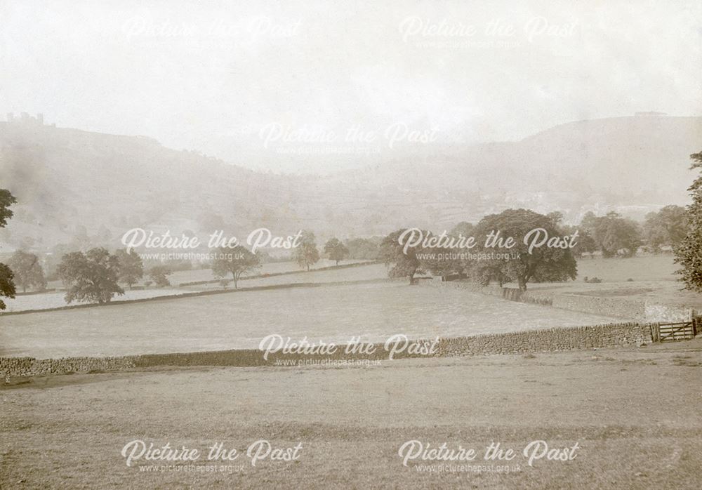 View from Hurst Farm, Matlock, c 1905