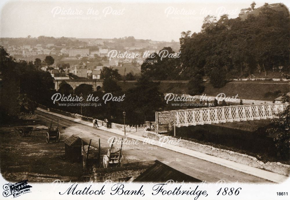 Footbridge, Matlock, 1886