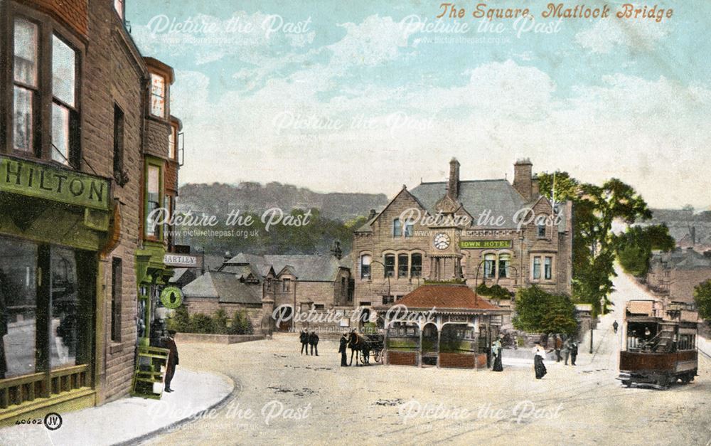 Crown Square, Matlock, c 1905