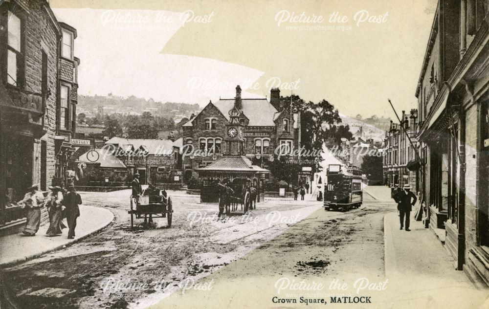 Crown Square, Matlock, c 1905