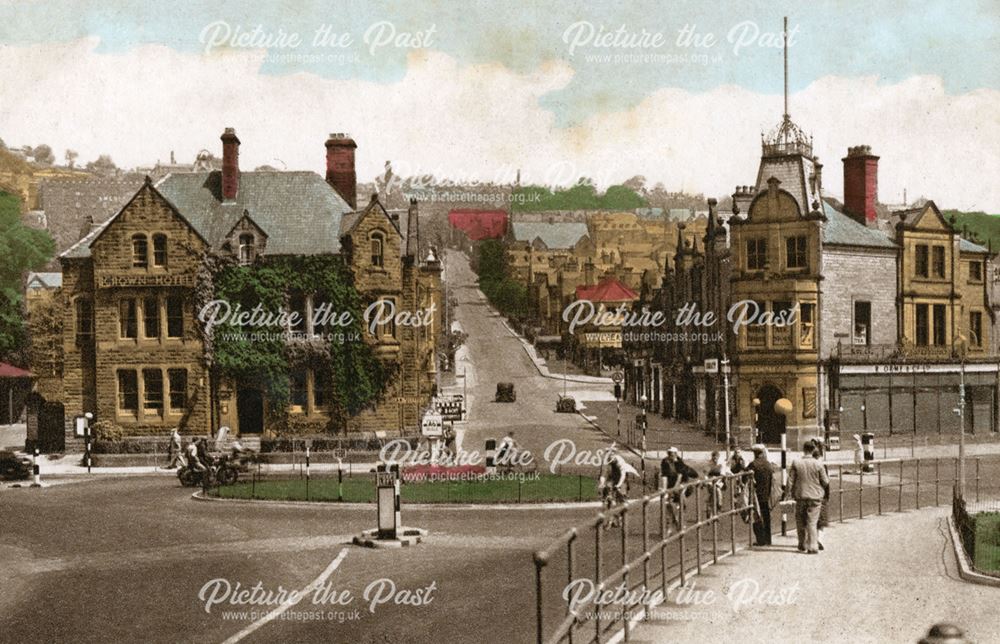 Bank Road and Crown Square, Matlock, c 1950