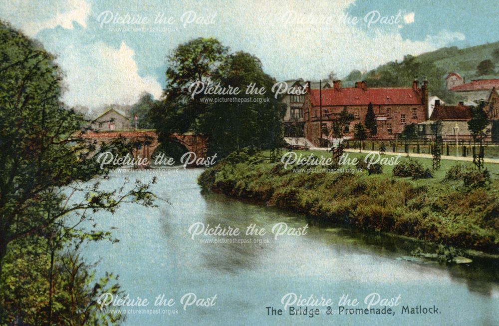 Matlock Bridge and Park, c 1910