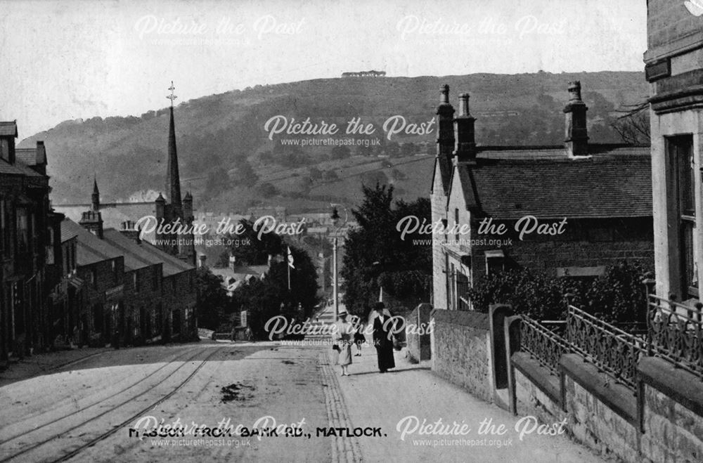 Bank Road, Matlock, c 1910