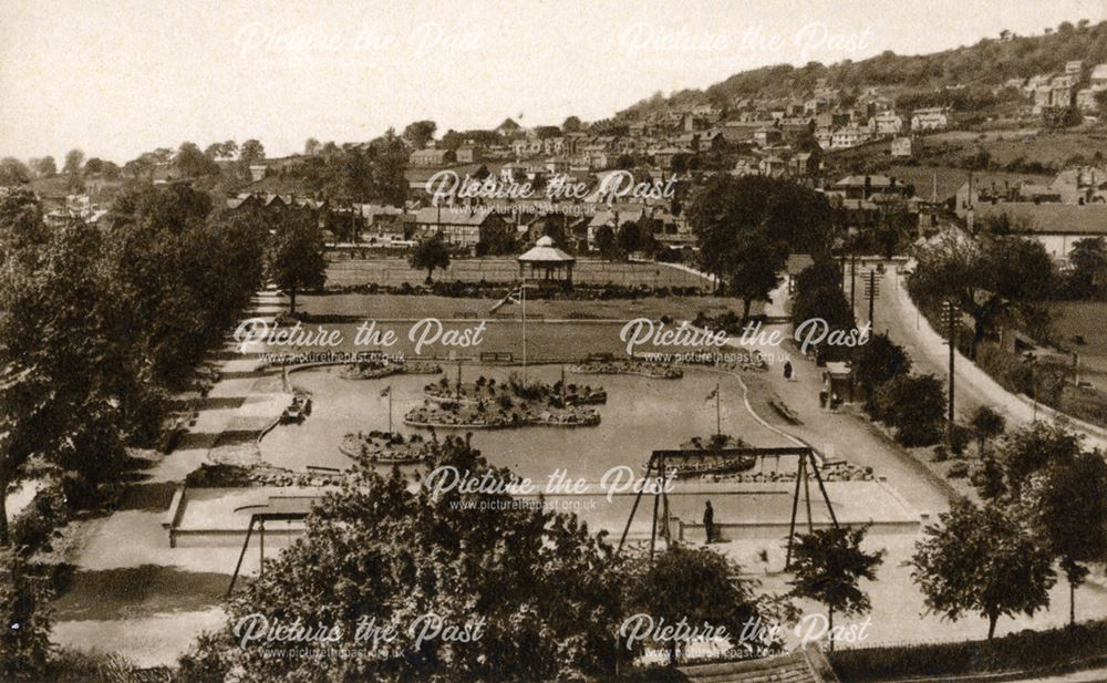 Hall Leys Park, Matlock, c 1935