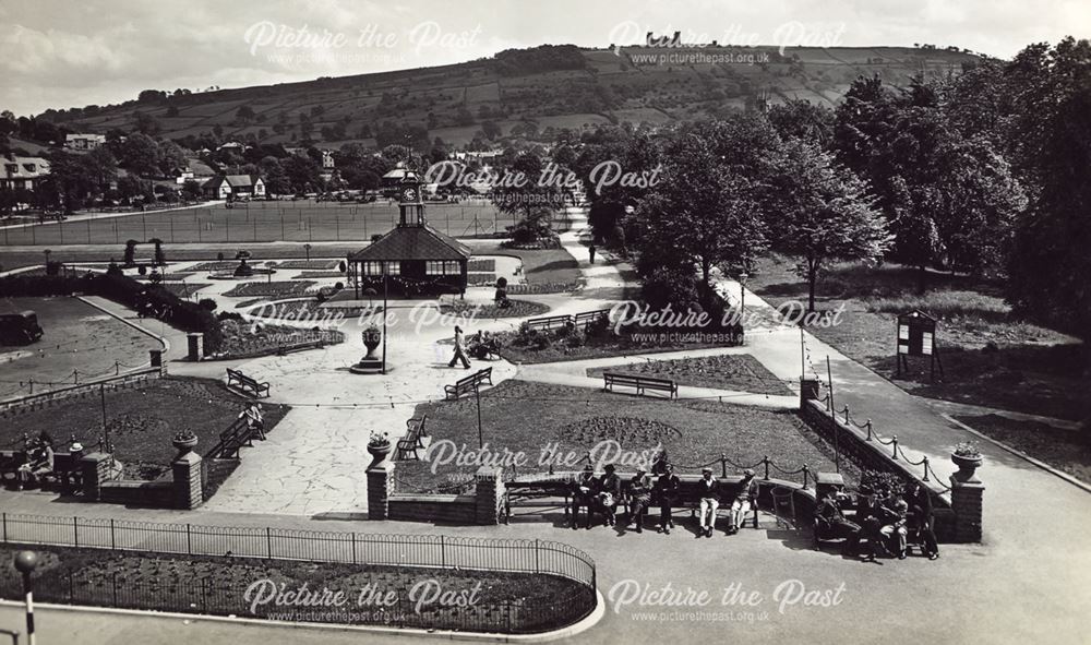 Hall Leys Park, Matlock, c 1950