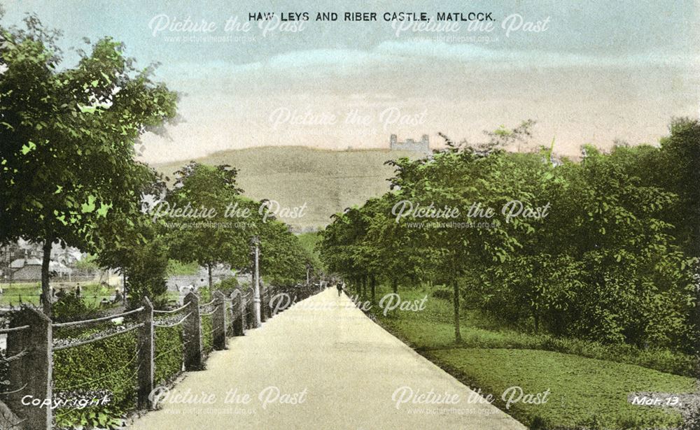 Hall Leys Park, Matlock, c 1910