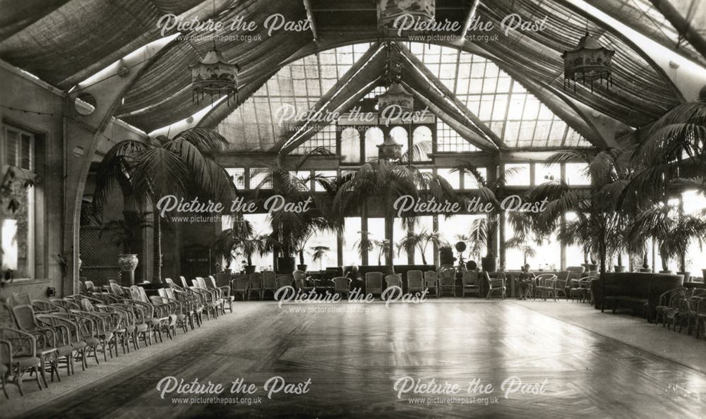 Ballroom, Smedley's Hydro, Matlock, c 1900