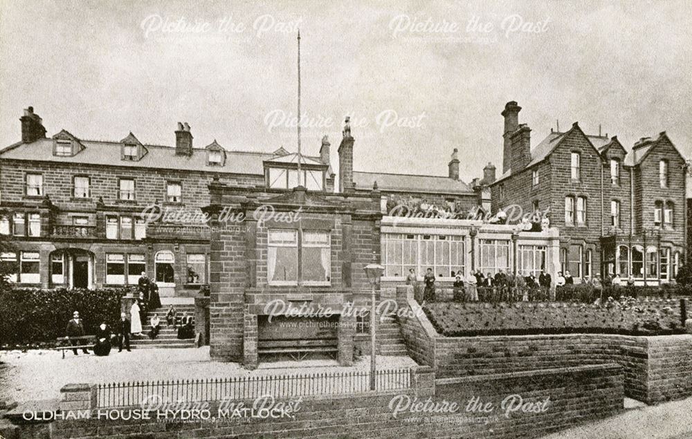 Oldham House Hydro, Matlock, c 1890