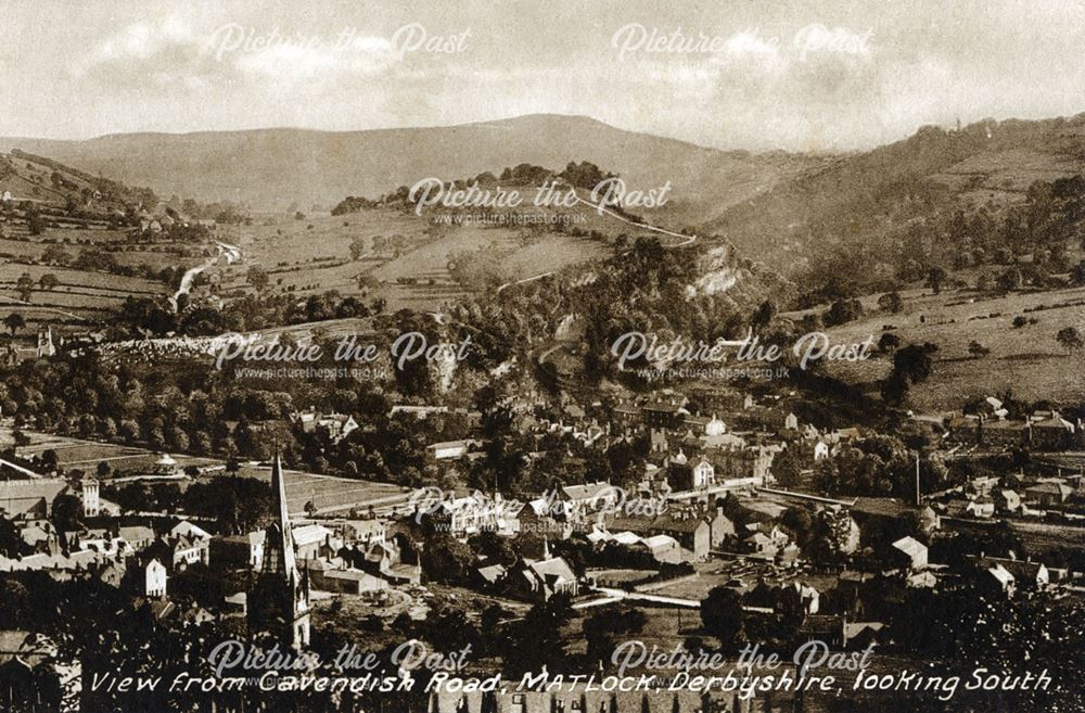 Matlock and High Tor, c 1925