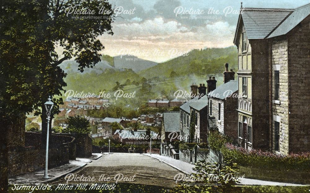 Sunnyside, Allen Hill, Matlock, c 1900