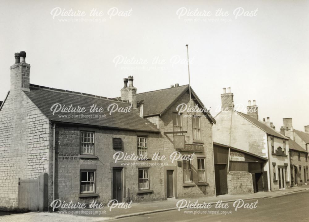 Blue Bell Inn, Bolsover, c 1955