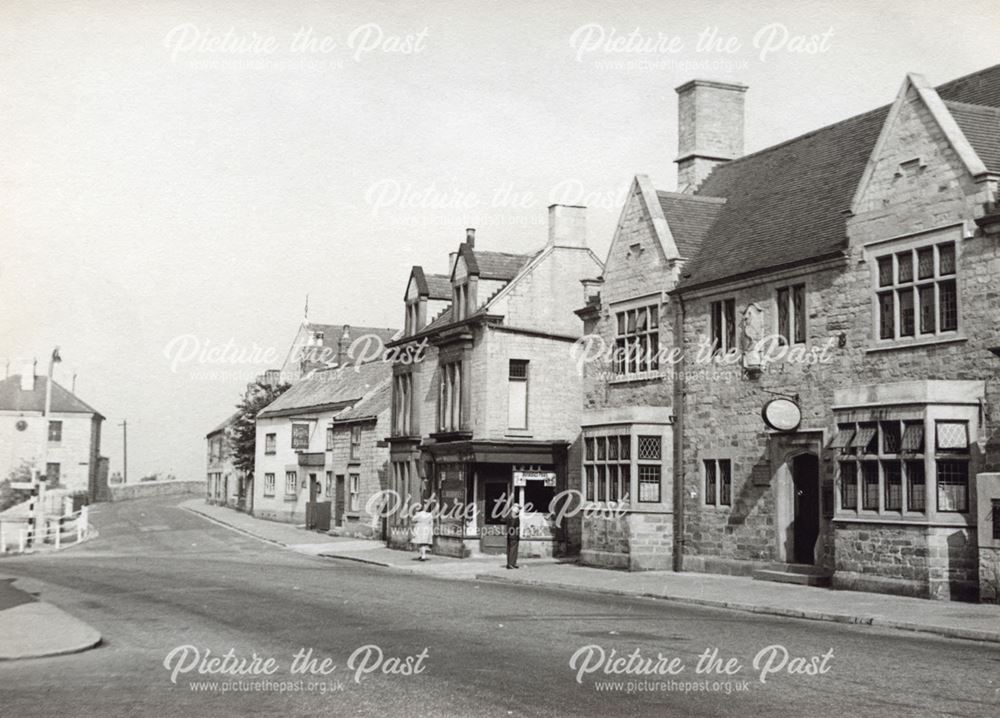 White Swan Inn, Town End, Bolsover, c 1955