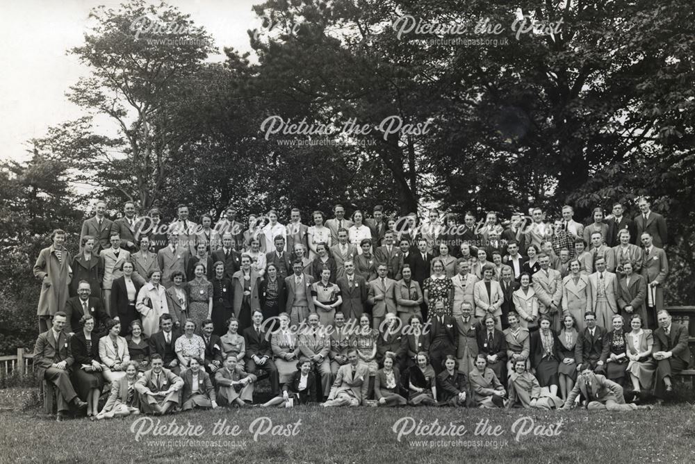 Group Photo, Sherwood Lodge, Bolsover, c 1950