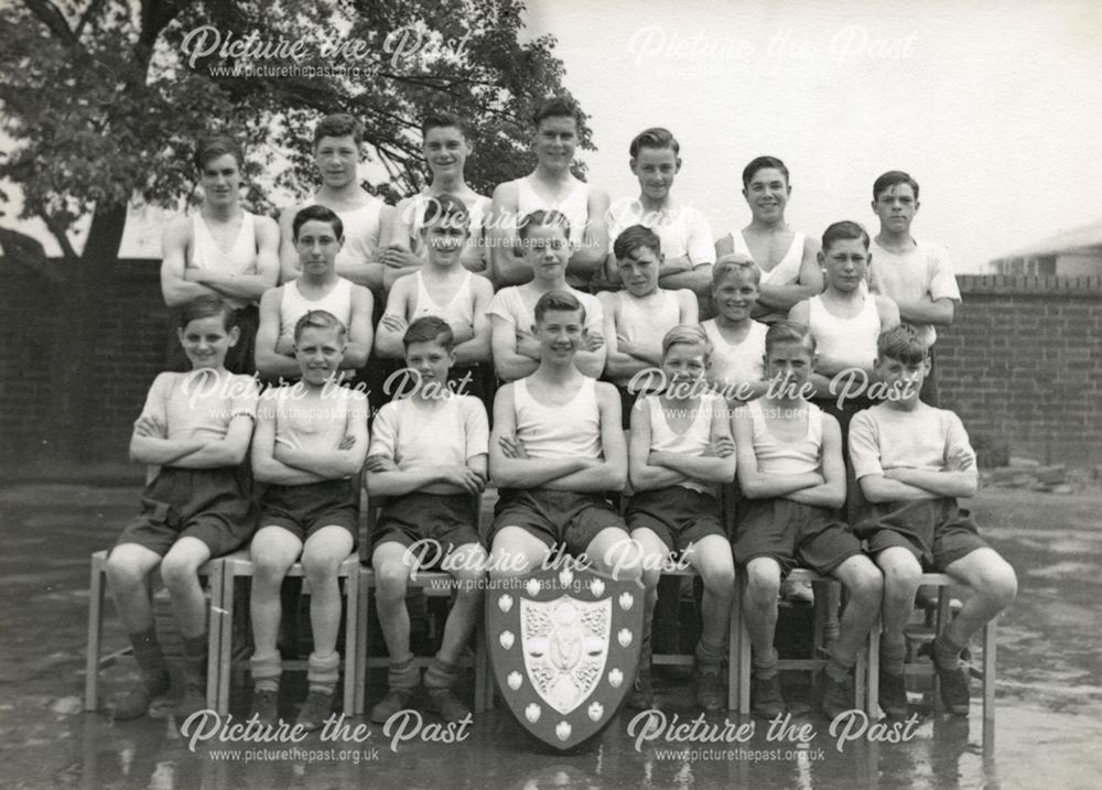 Bolsover Football Team, c 1945