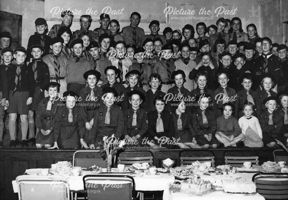 Bolsover Scouts and Guides Birthday Party, 1964