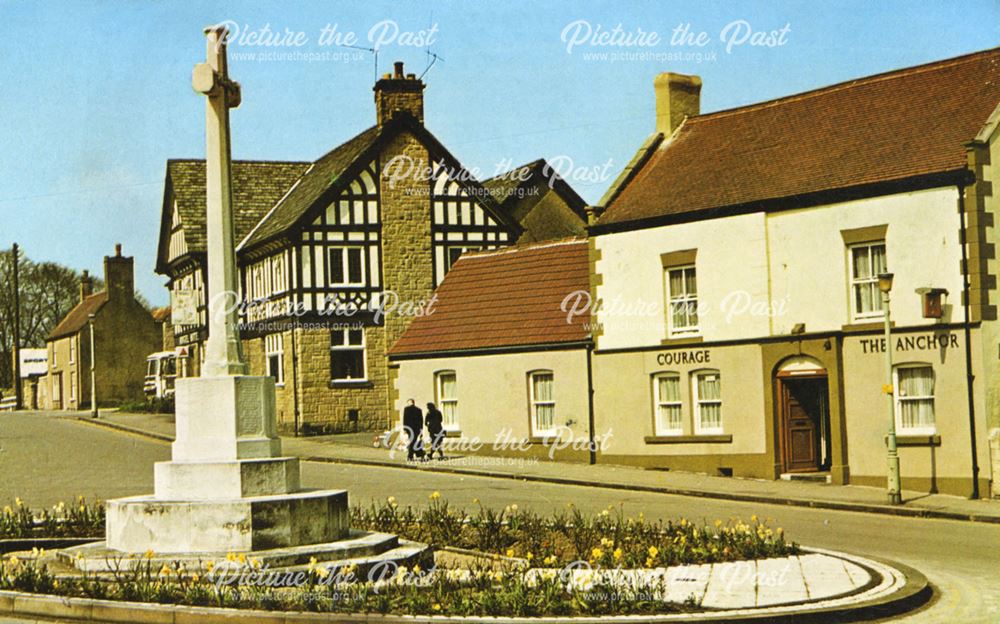 Cenotaph, Bolsover, c 1970